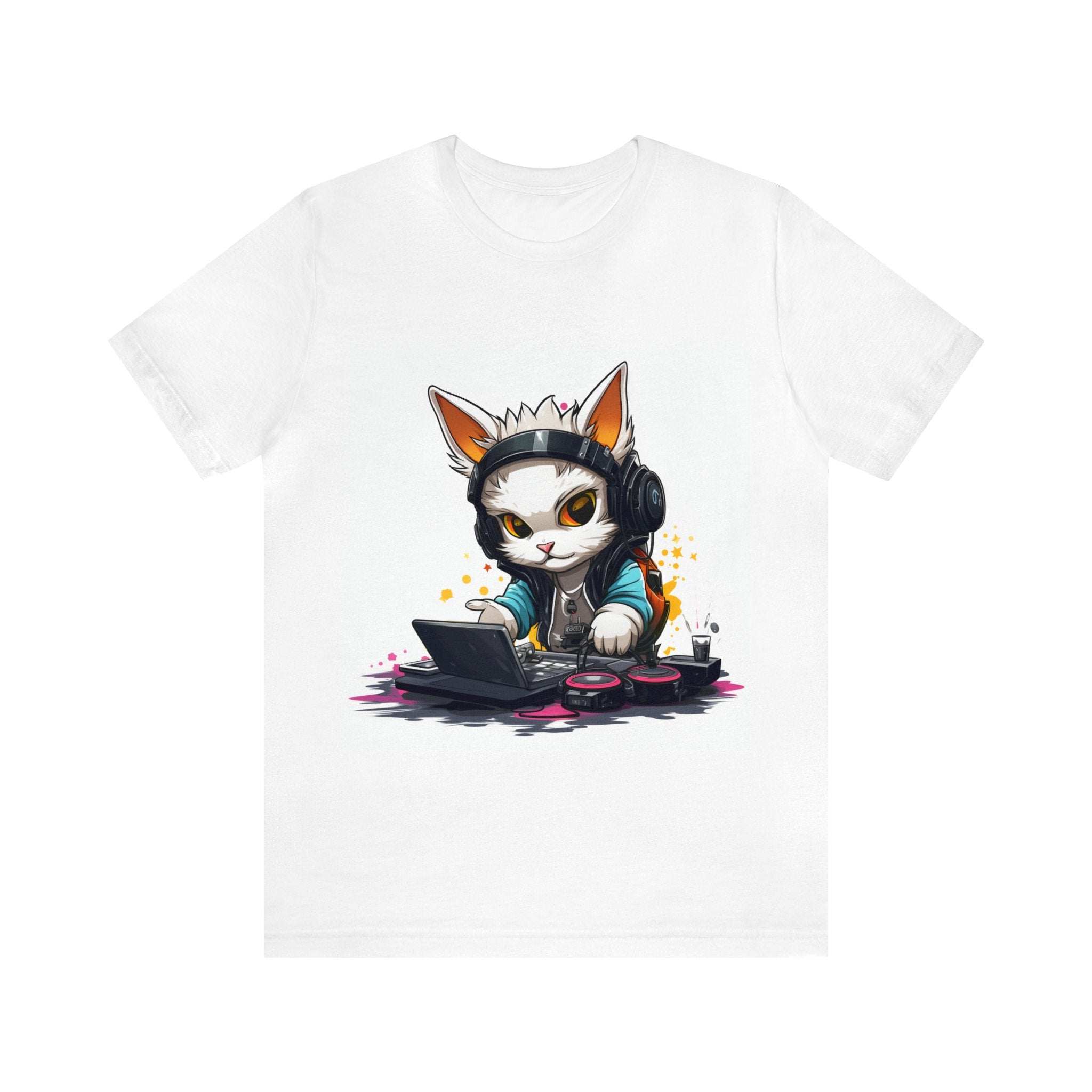 Cat DJ - Men T-Shirt