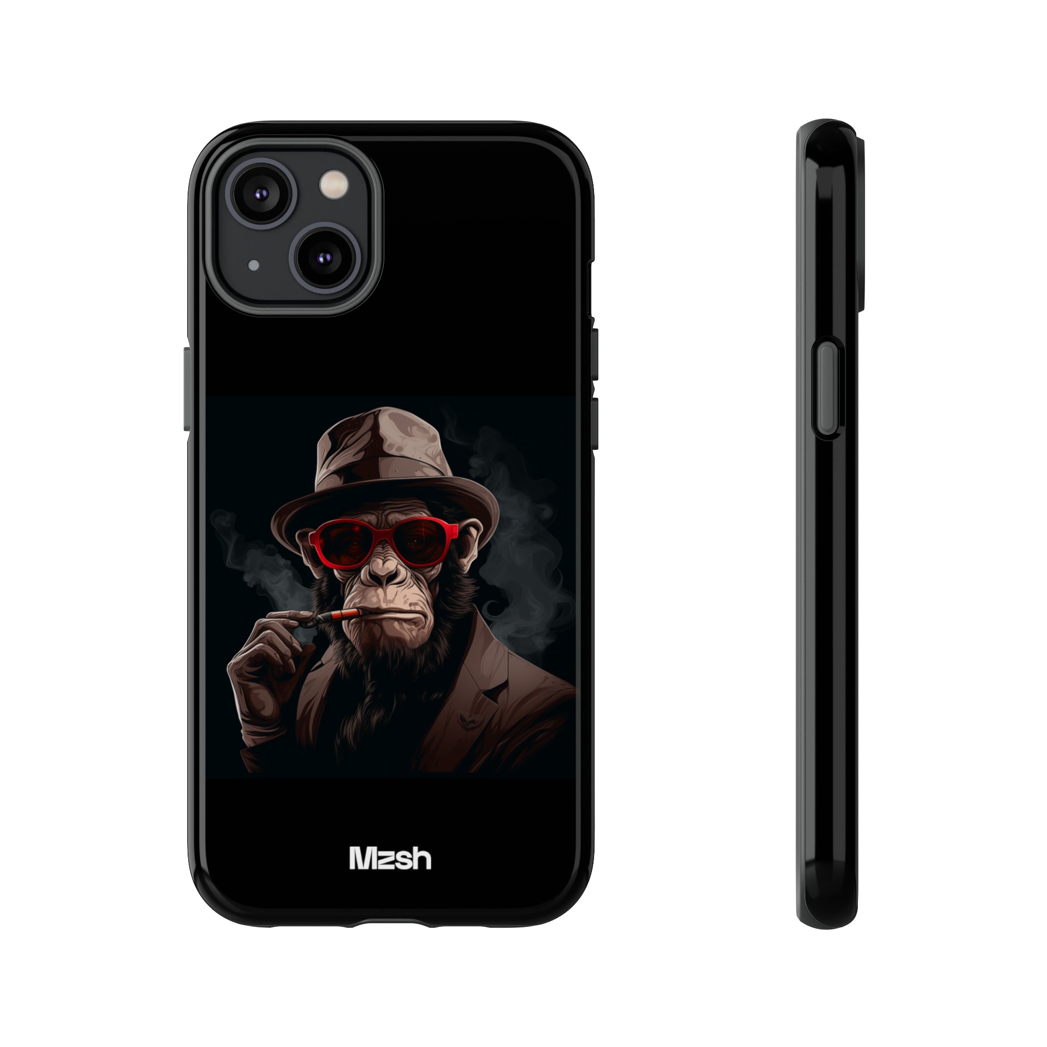 Smoking Monkey - iPhone Case