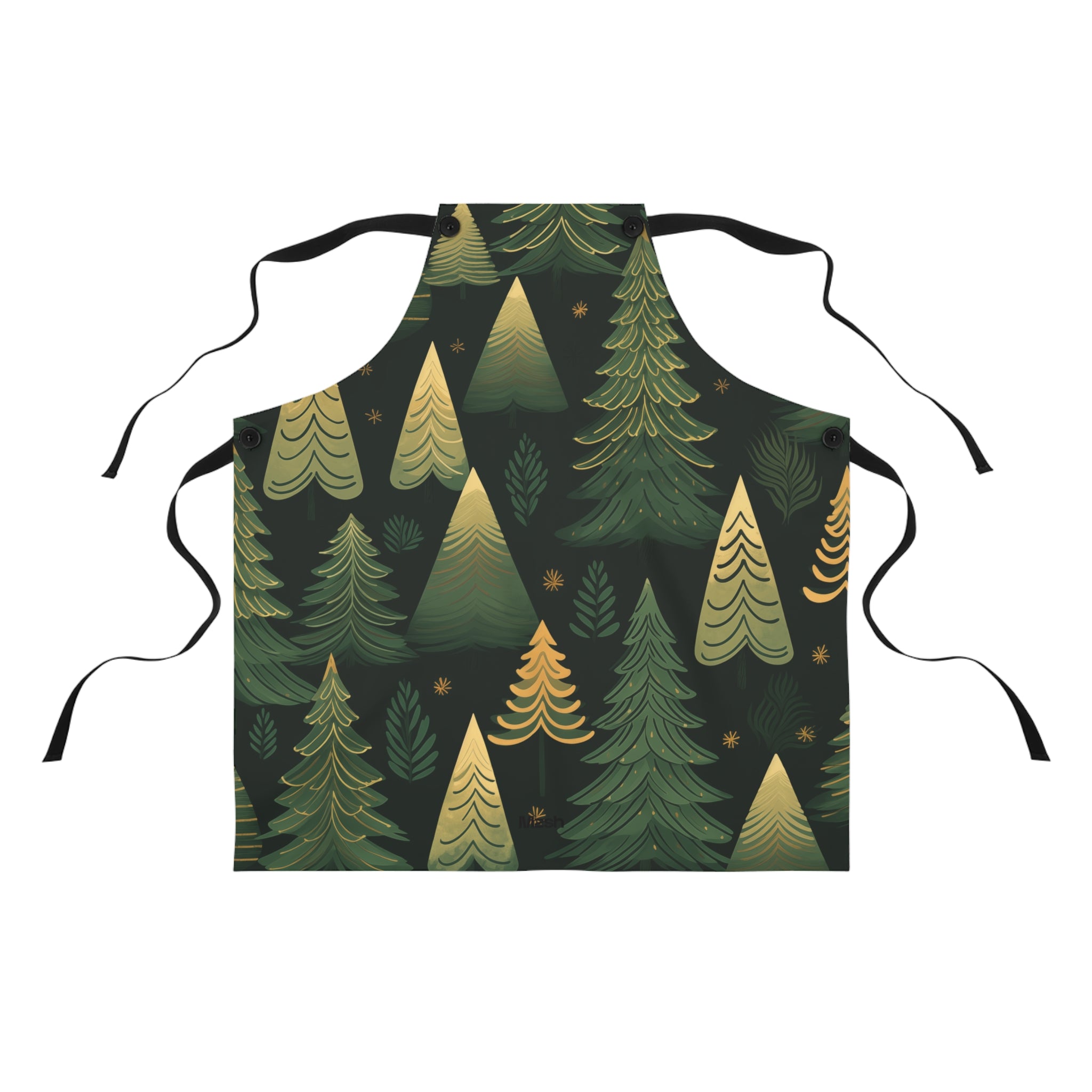 Pine Pattern Plush - Apron