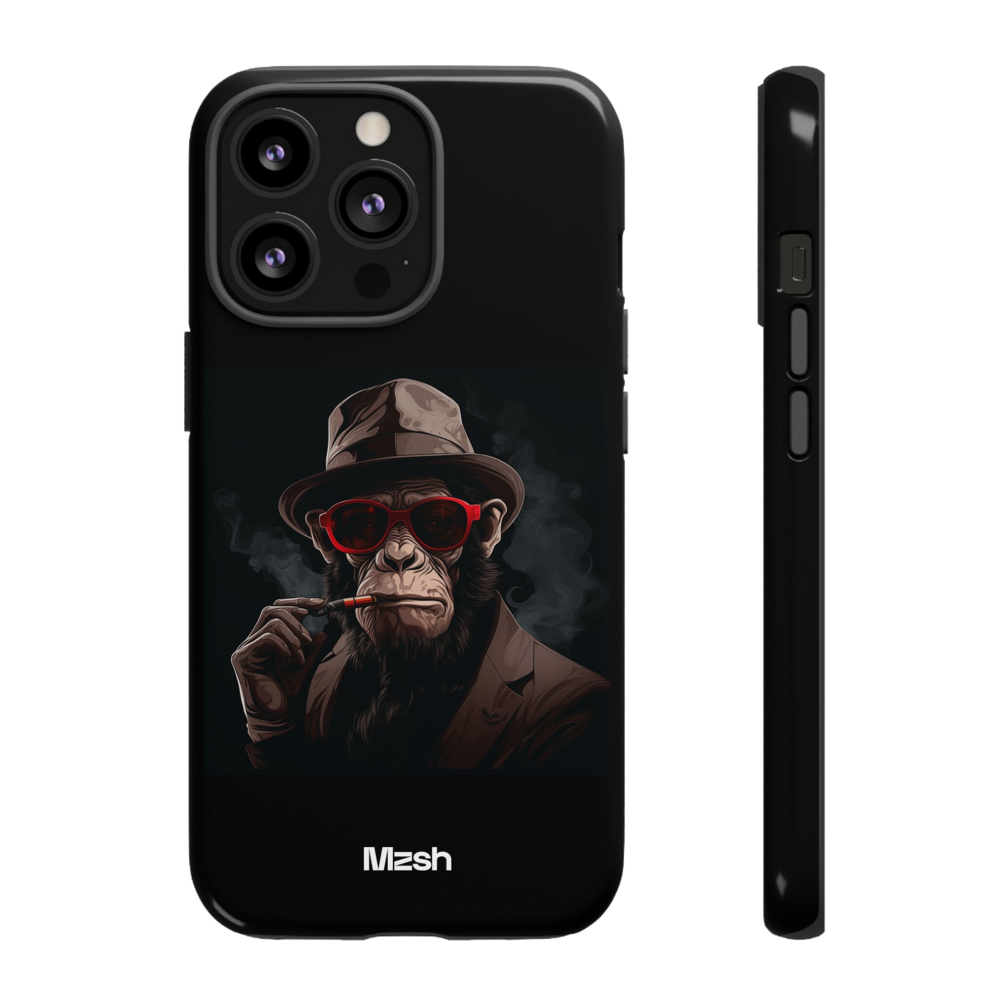 Smoking Monkey - iPhone Case