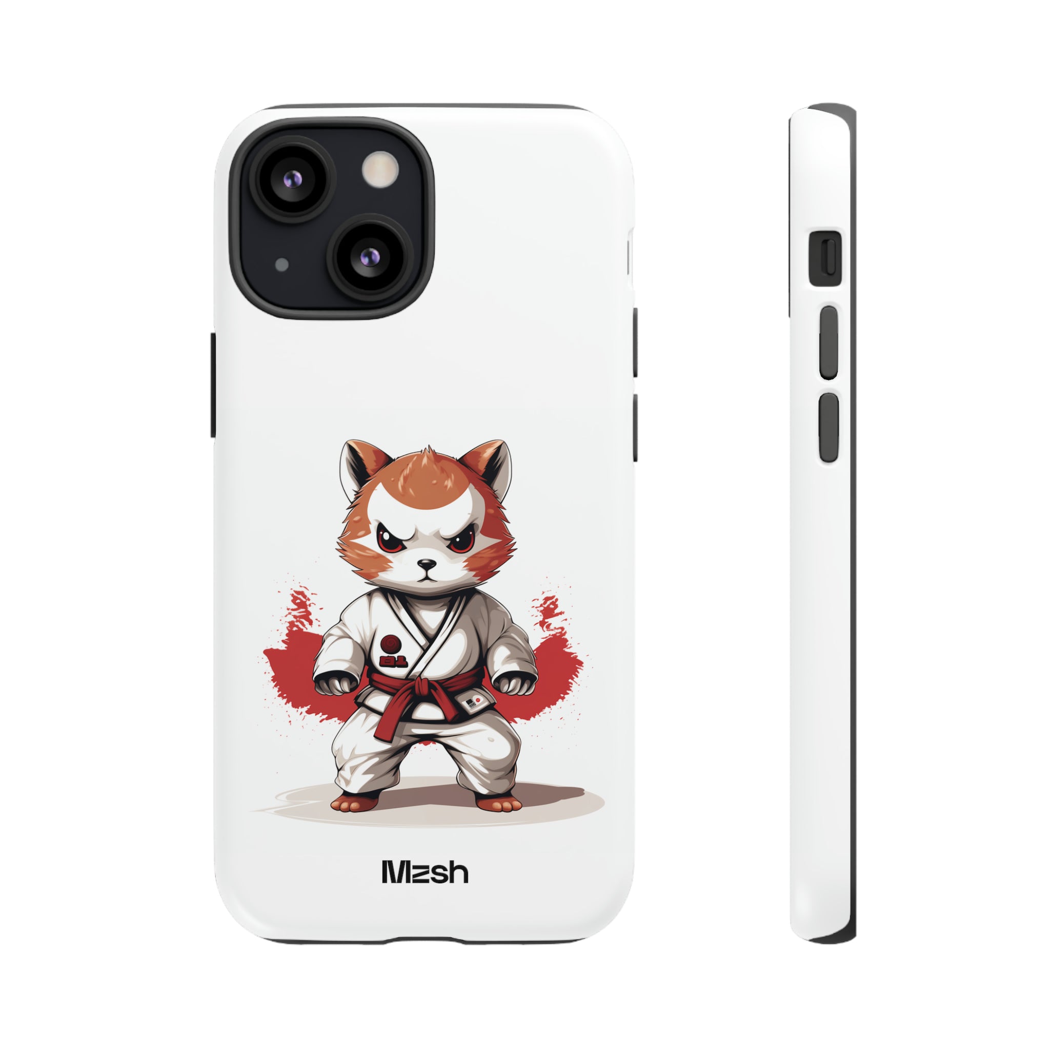 Karate Racoon - iPhone Case