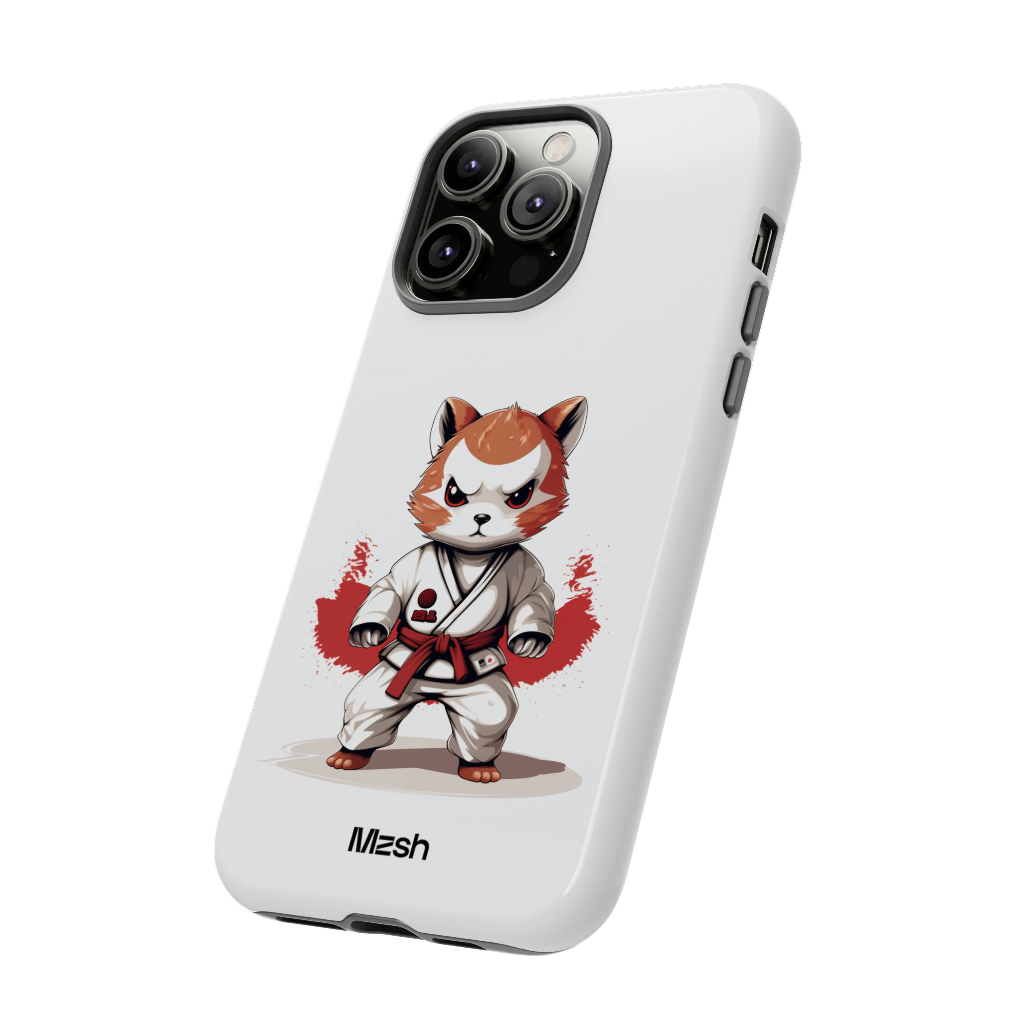 Karate Racoon - iPhone Case