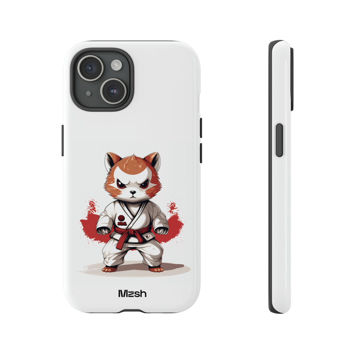 Karate Racoon - iPhone Case