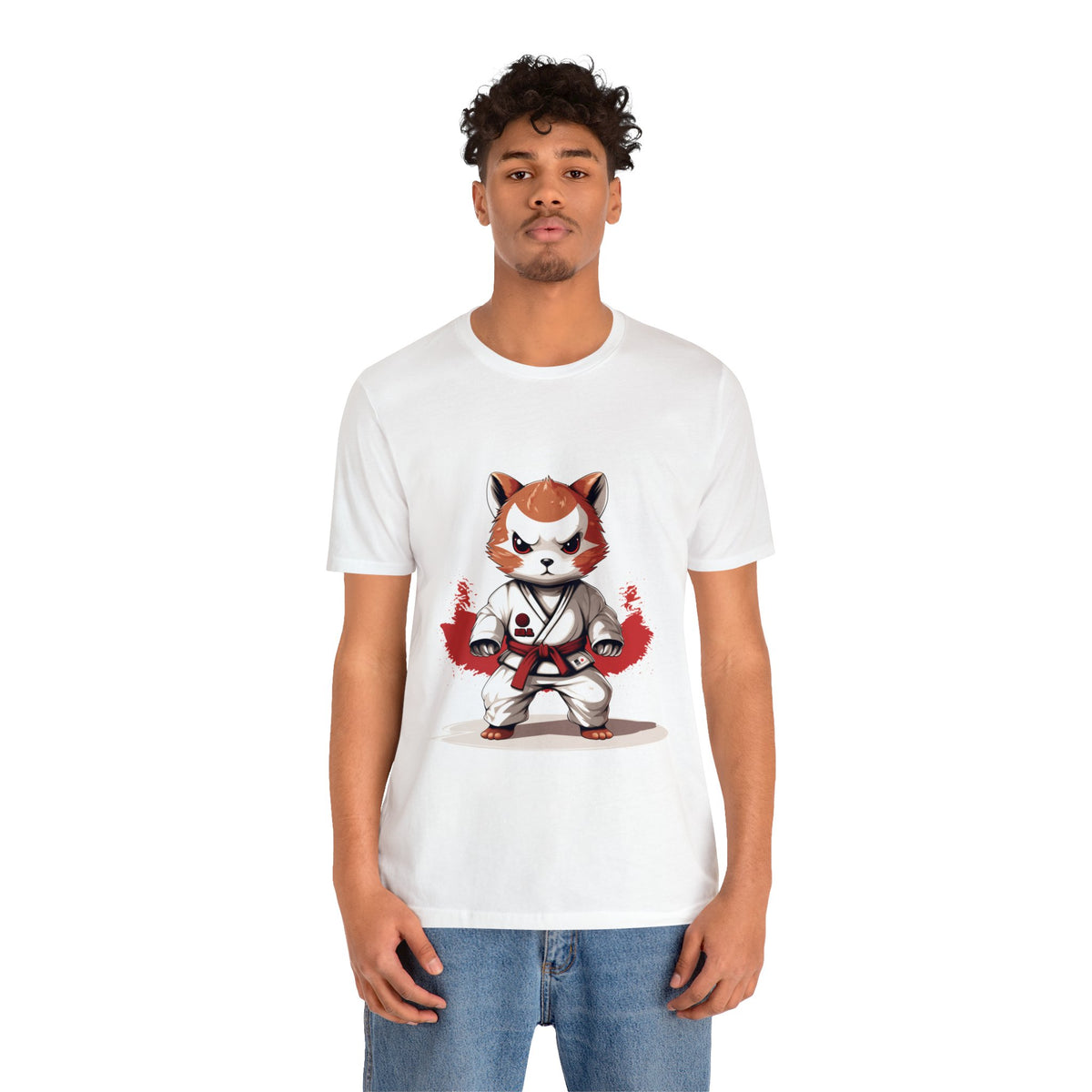 Karate Racoon - Men T-Shirt