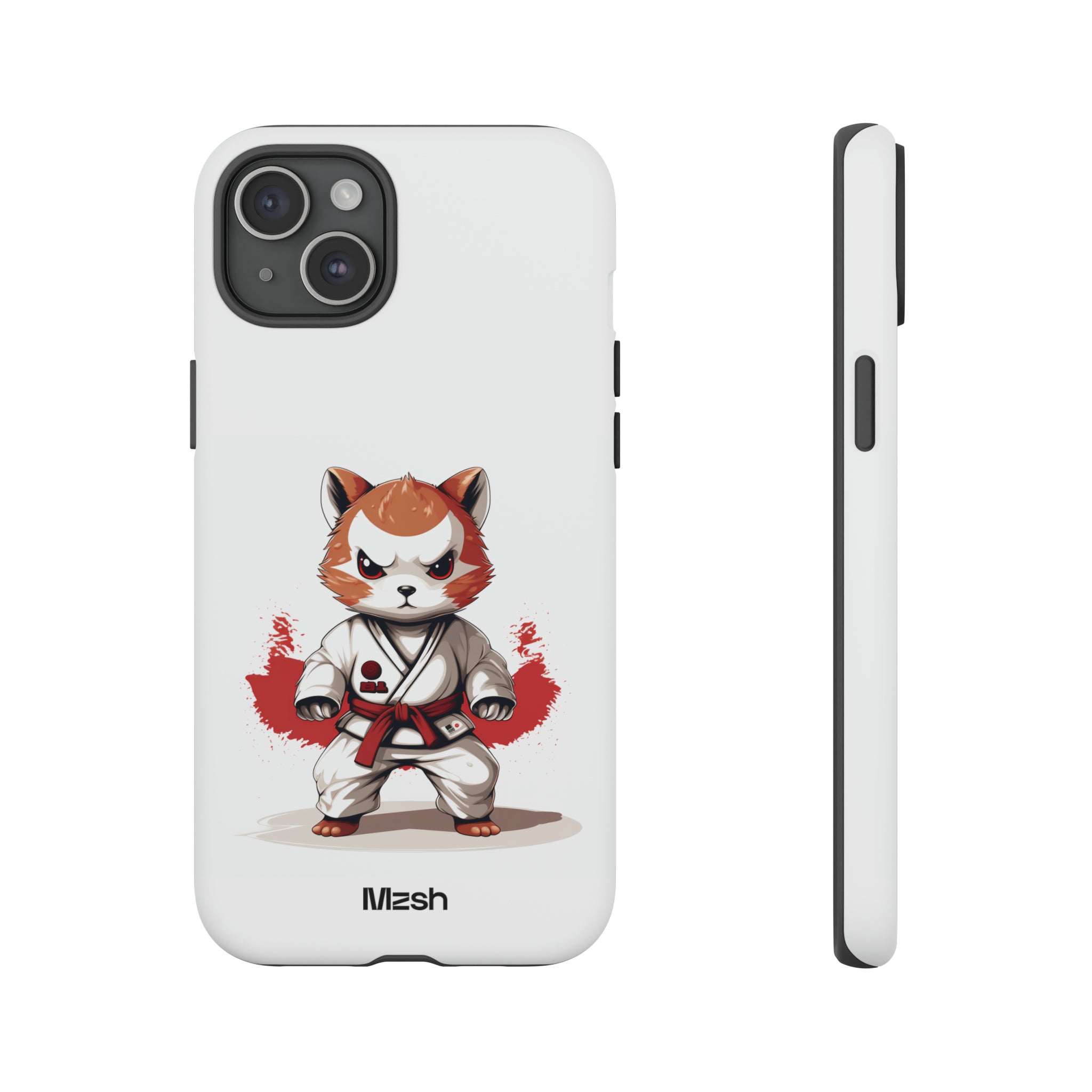 Karate Racoon - iPhone Case