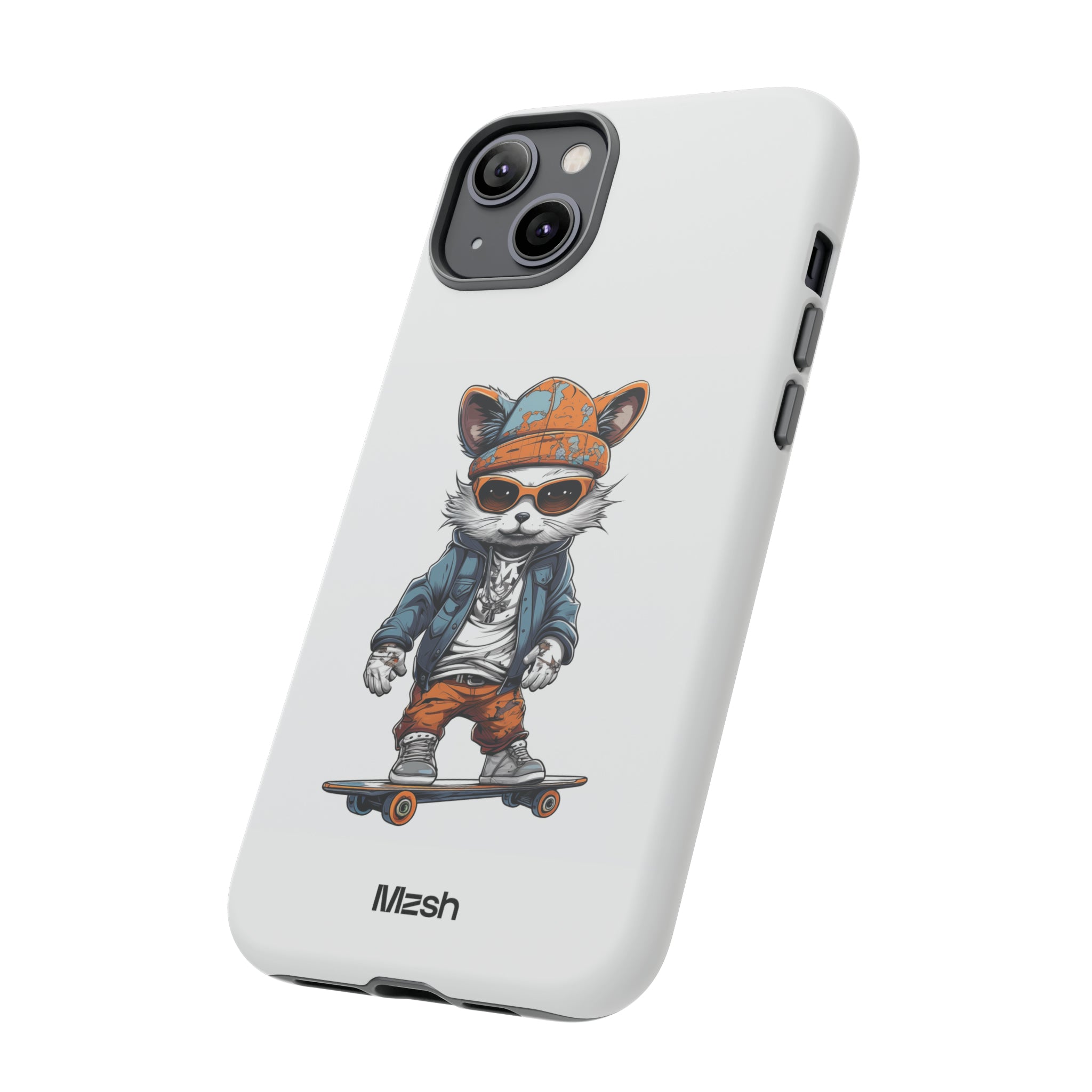 Purrfect Grind - iPhone Case
