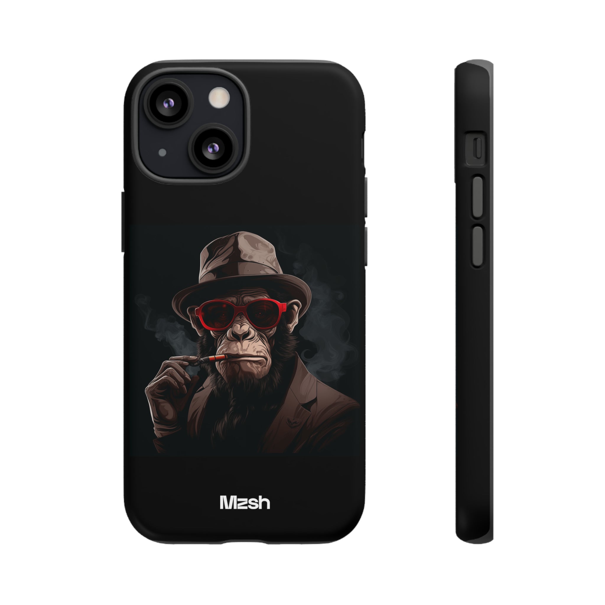 Smoking Monkey - iPhone Case