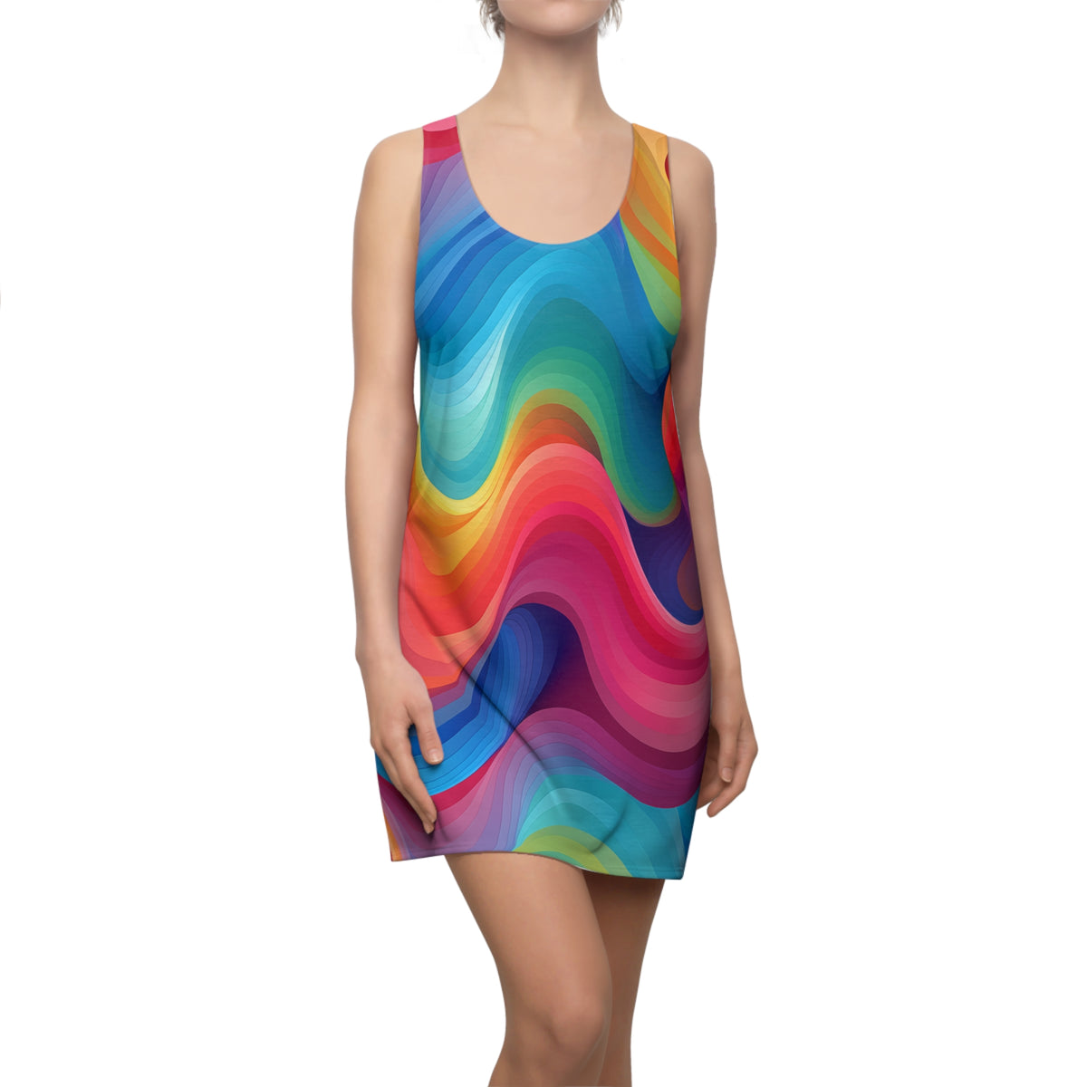 Rainbow Reverie - Racerback Dress