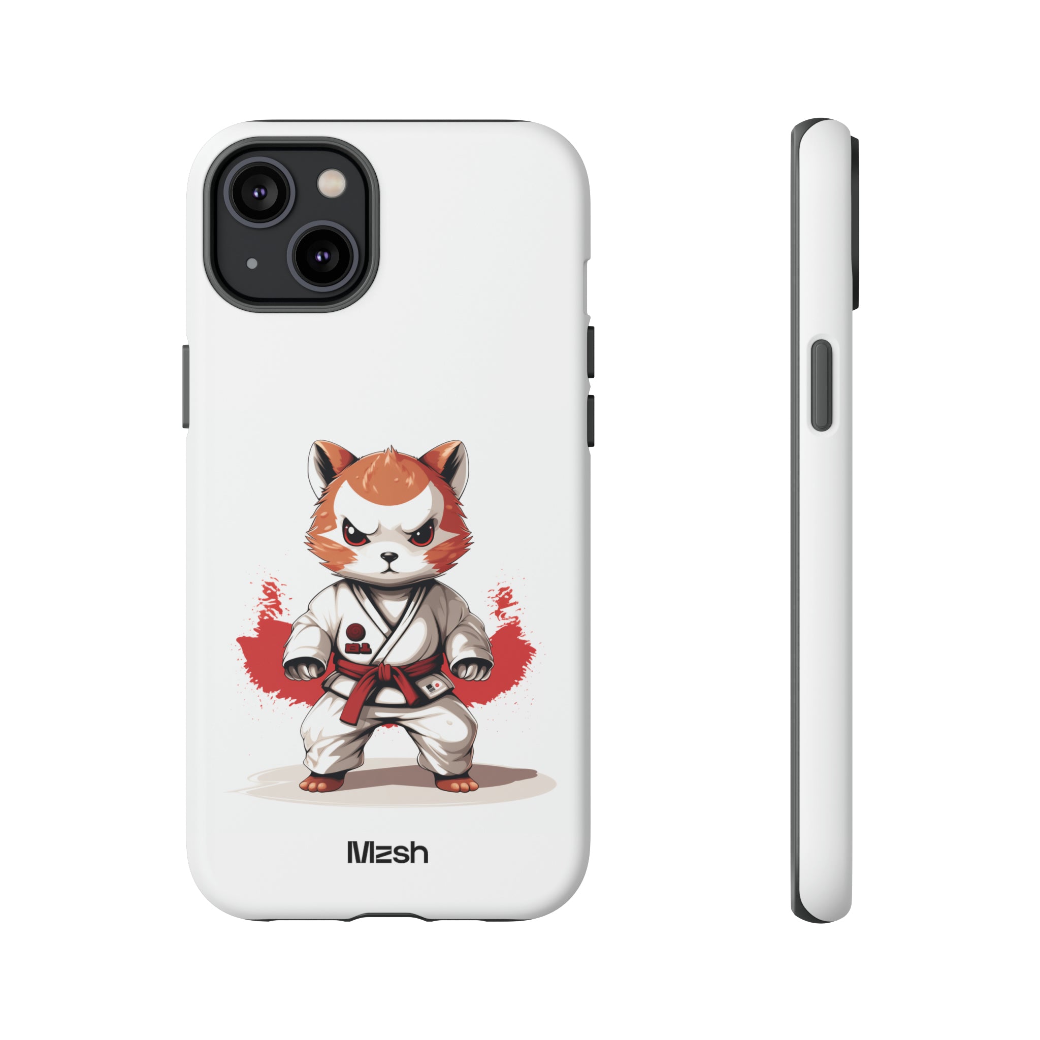 Karate Racoon - iPhone Case