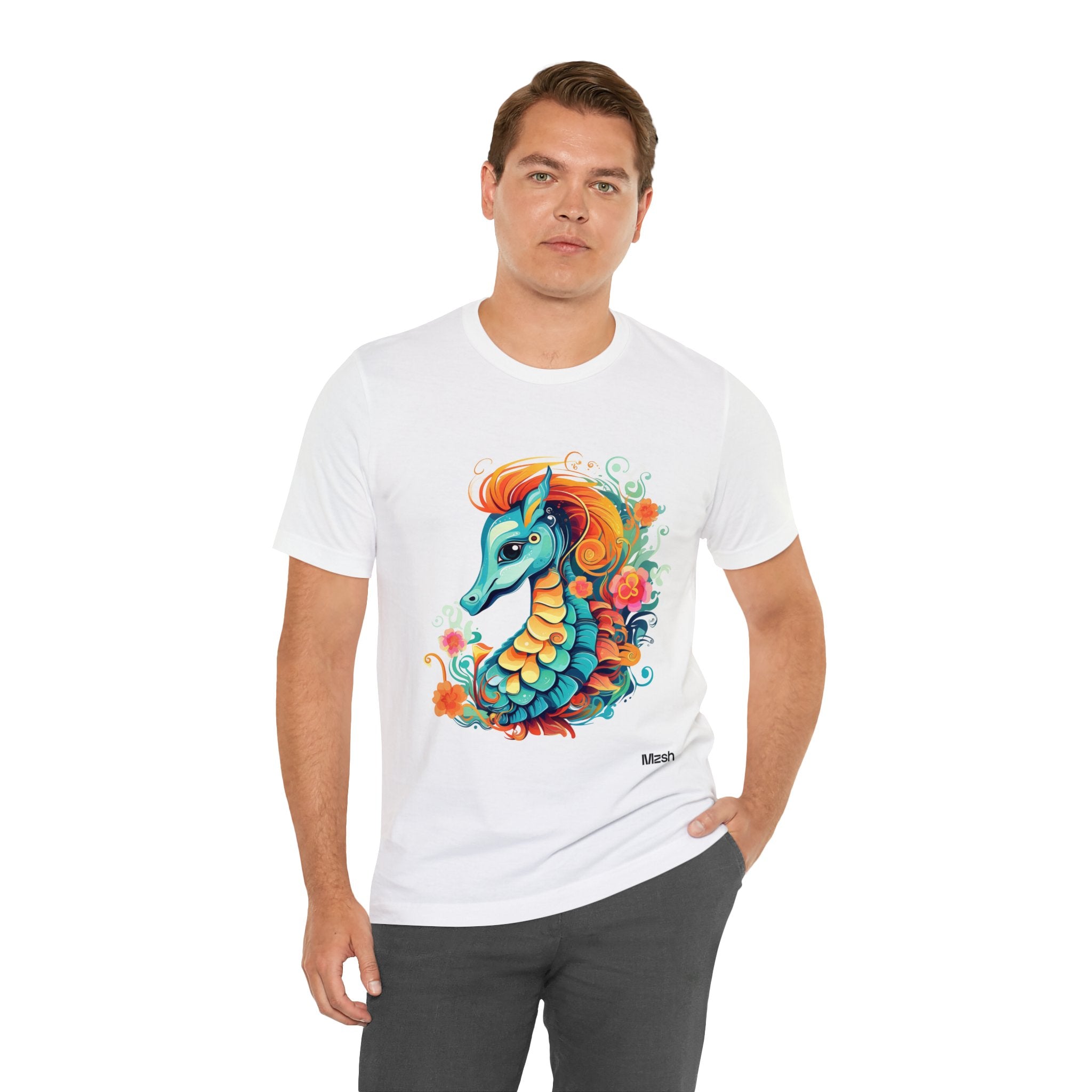 Exuberant Seahorsee - Men T-Shirt