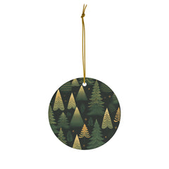 Pine Pattern Plush - Ceramic Ornament