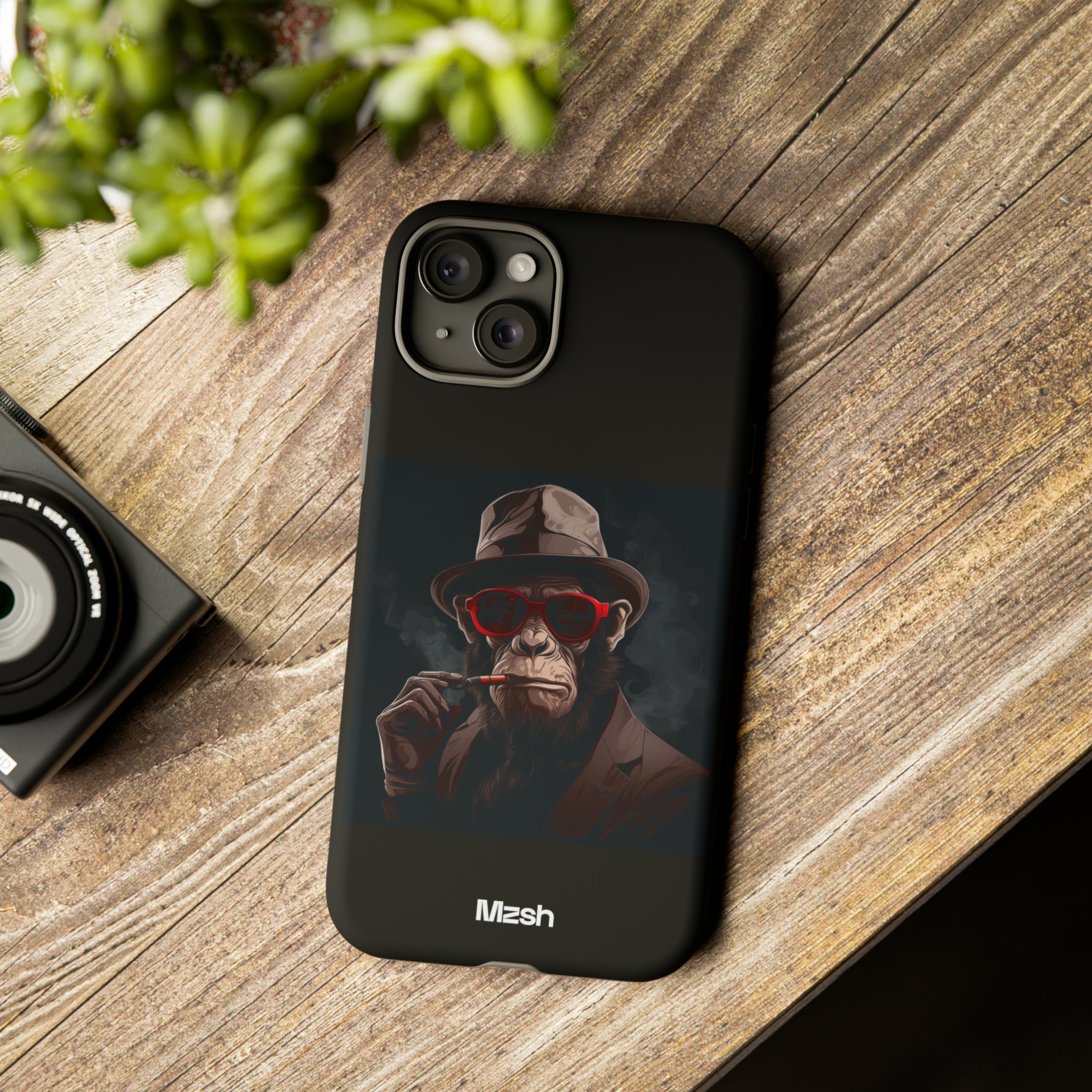 Smoking Monkey - iPhone Case