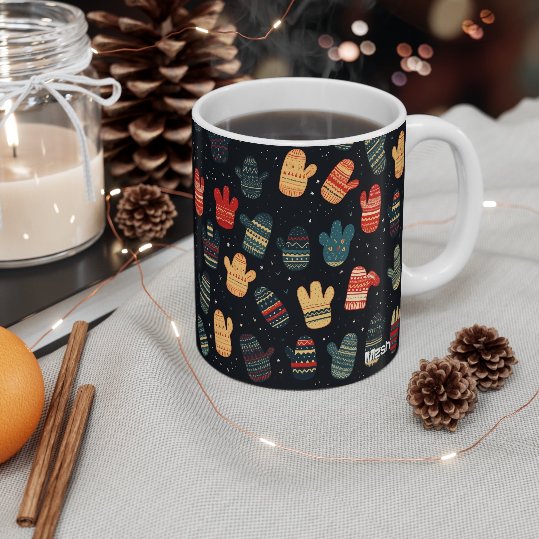 Mittens Mosaic - Mugs