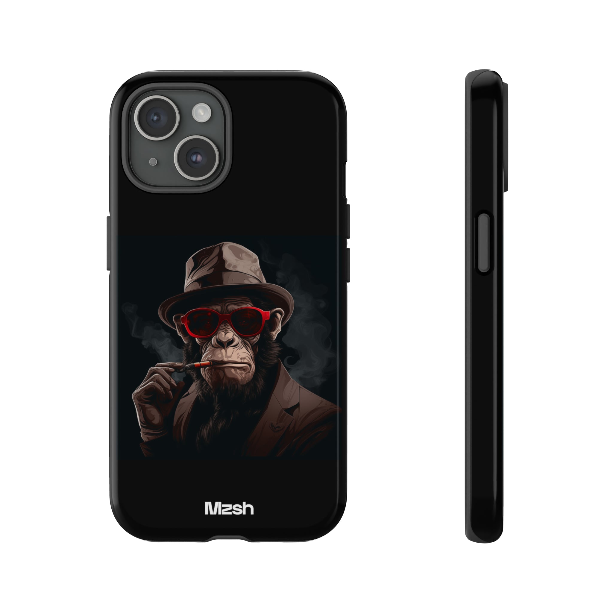 Smoking Monkey - iPhone Case