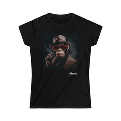 Smoking Monkey - Women T-Shirt