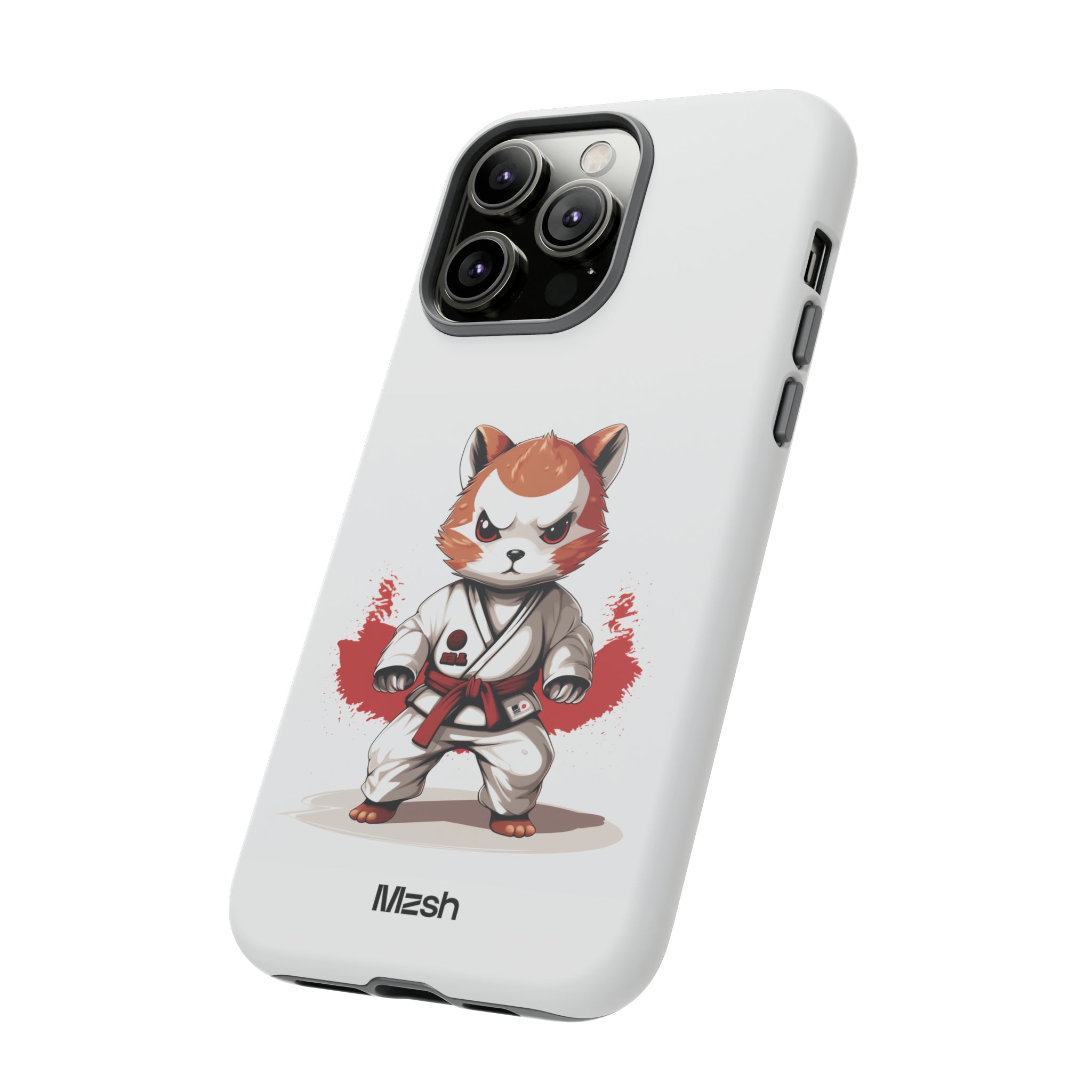 Karate Racoon - iPhone Case