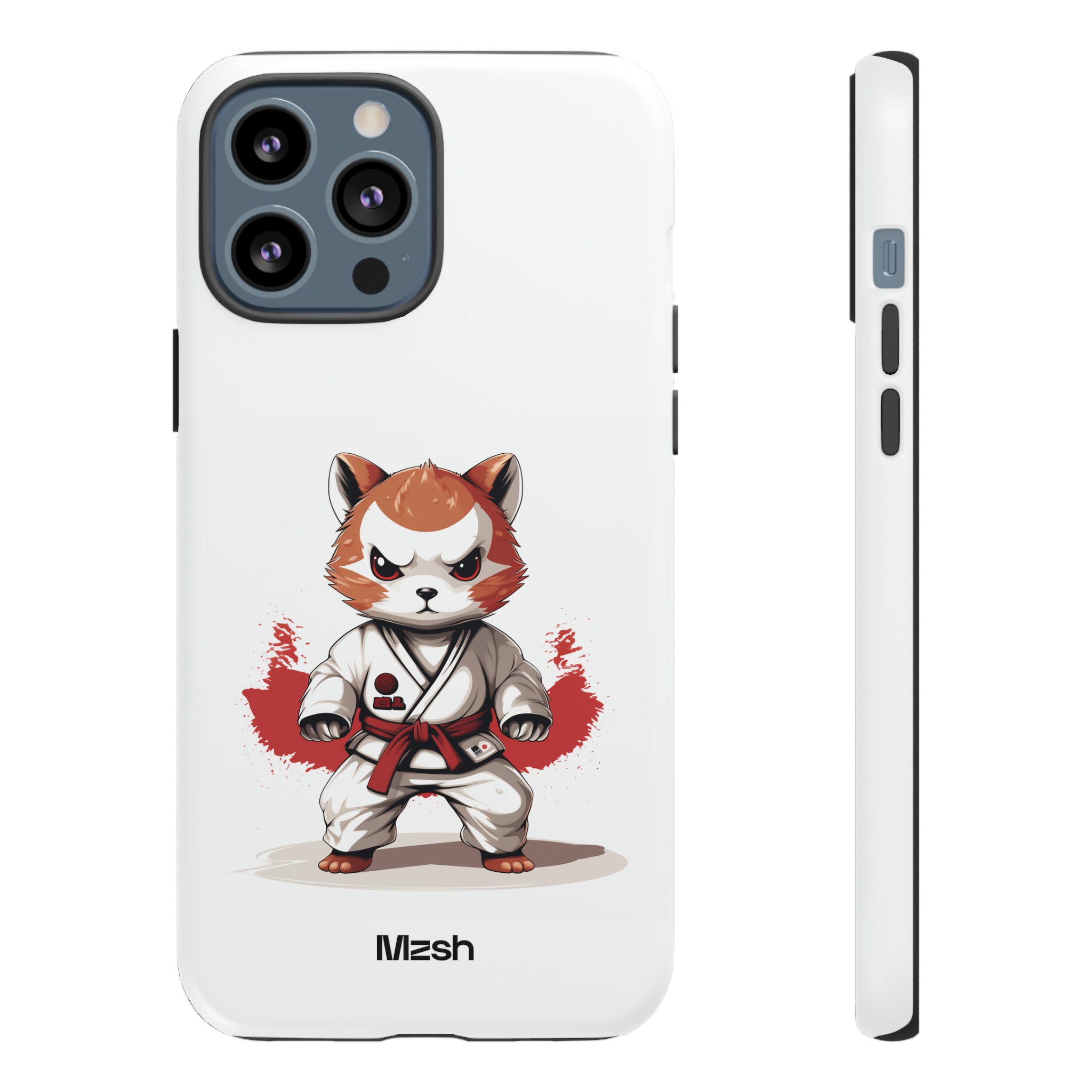 Karate Racoon - iPhone Case