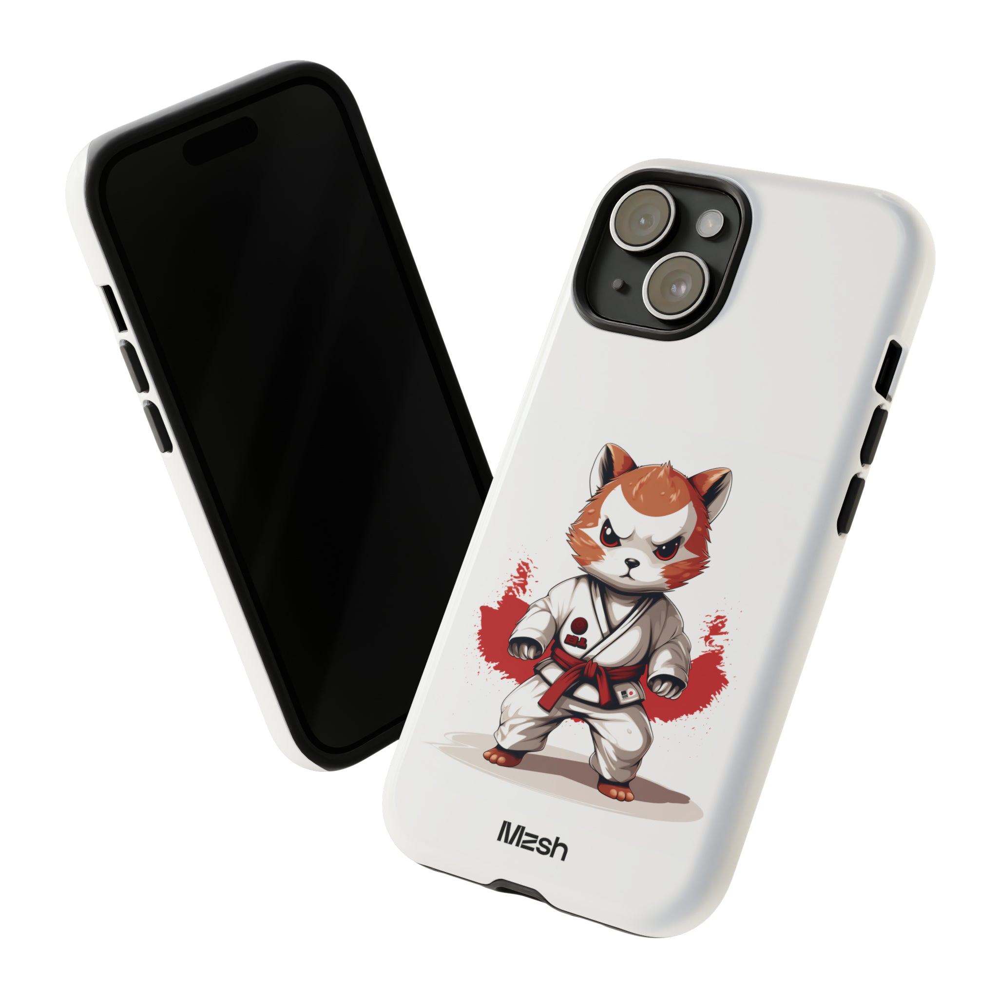 Karate Racoon - iPhone Case