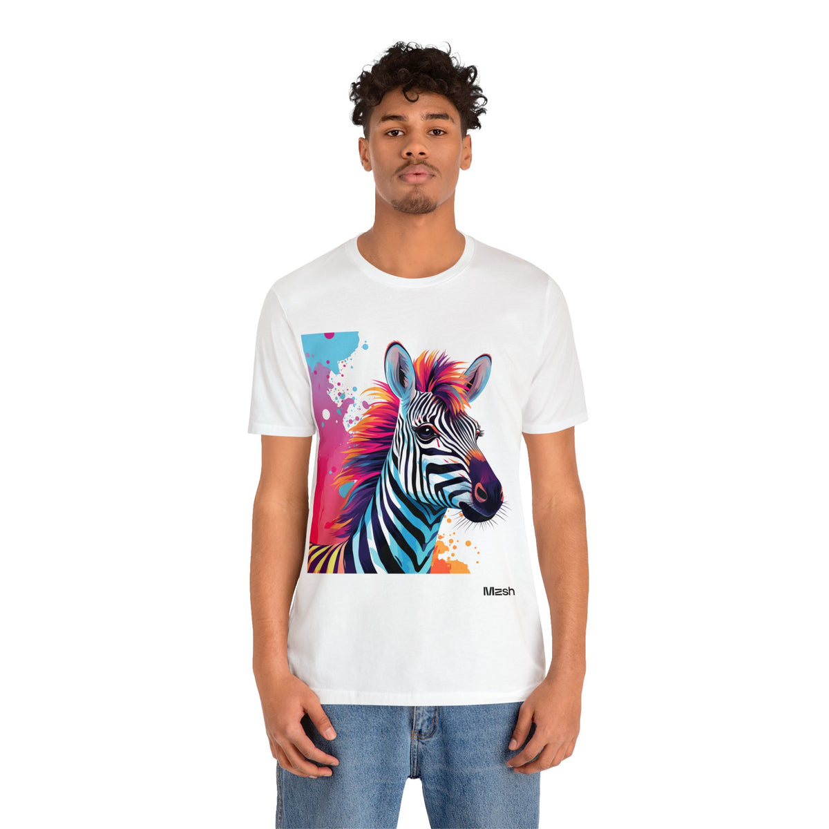 Intense Zebra - Men T-Shirt