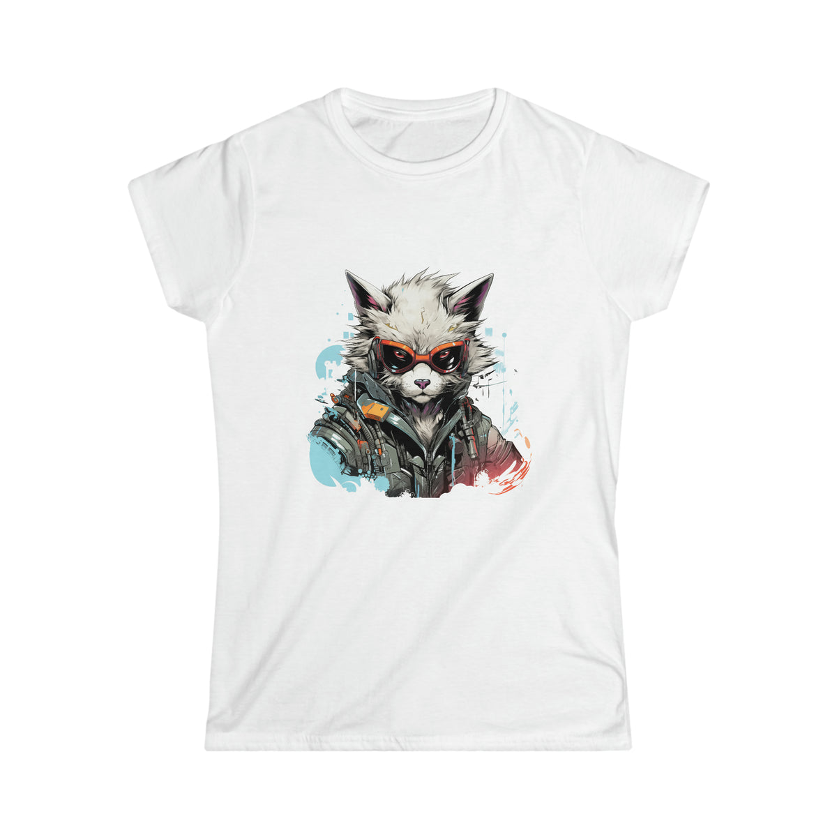 Cyber Cat - Women T-Shirt