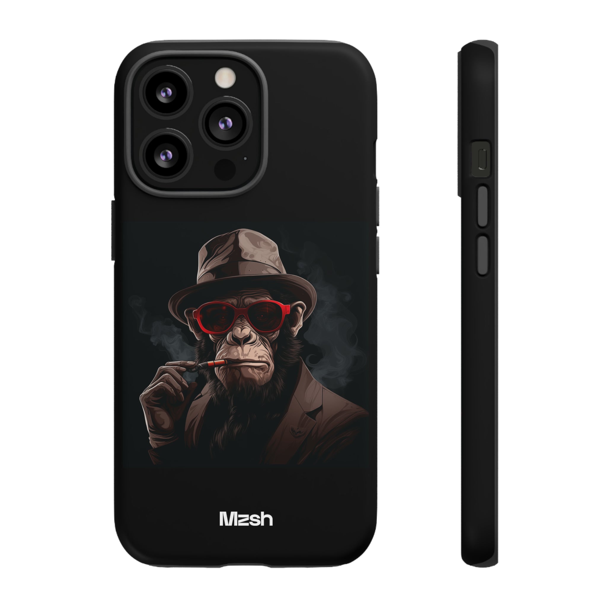 Smoking Monkey - iPhone Case