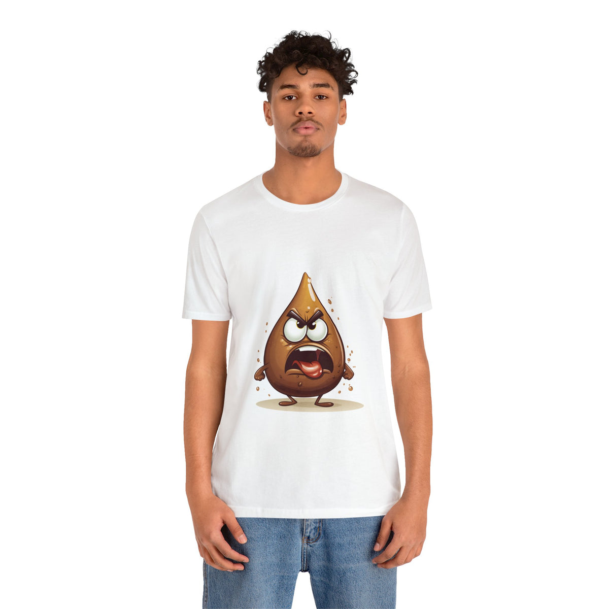 Angry Poo Emoji Collection - Men T-Shirt