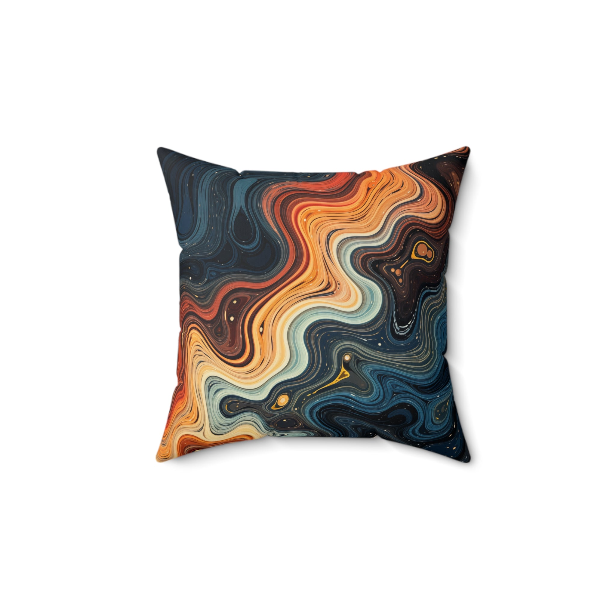 Cosmic Canvas - Square Pillow
