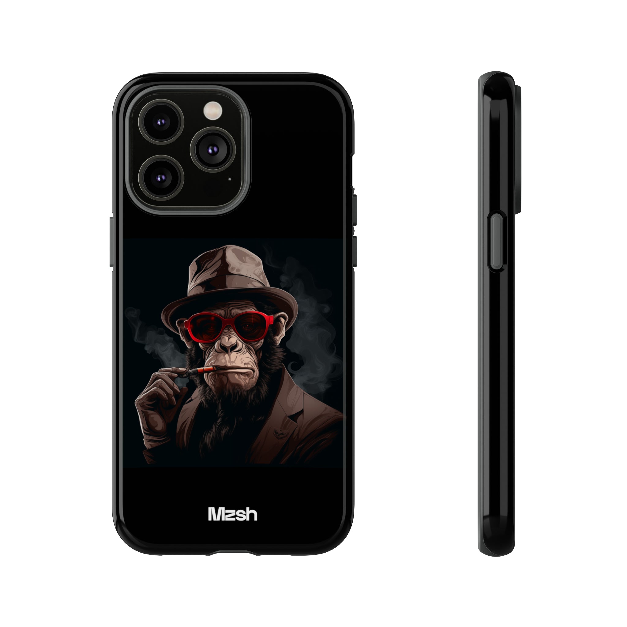 Smoking Monkey - iPhone Case