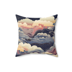 Lunar Landscapes - Square Pillow