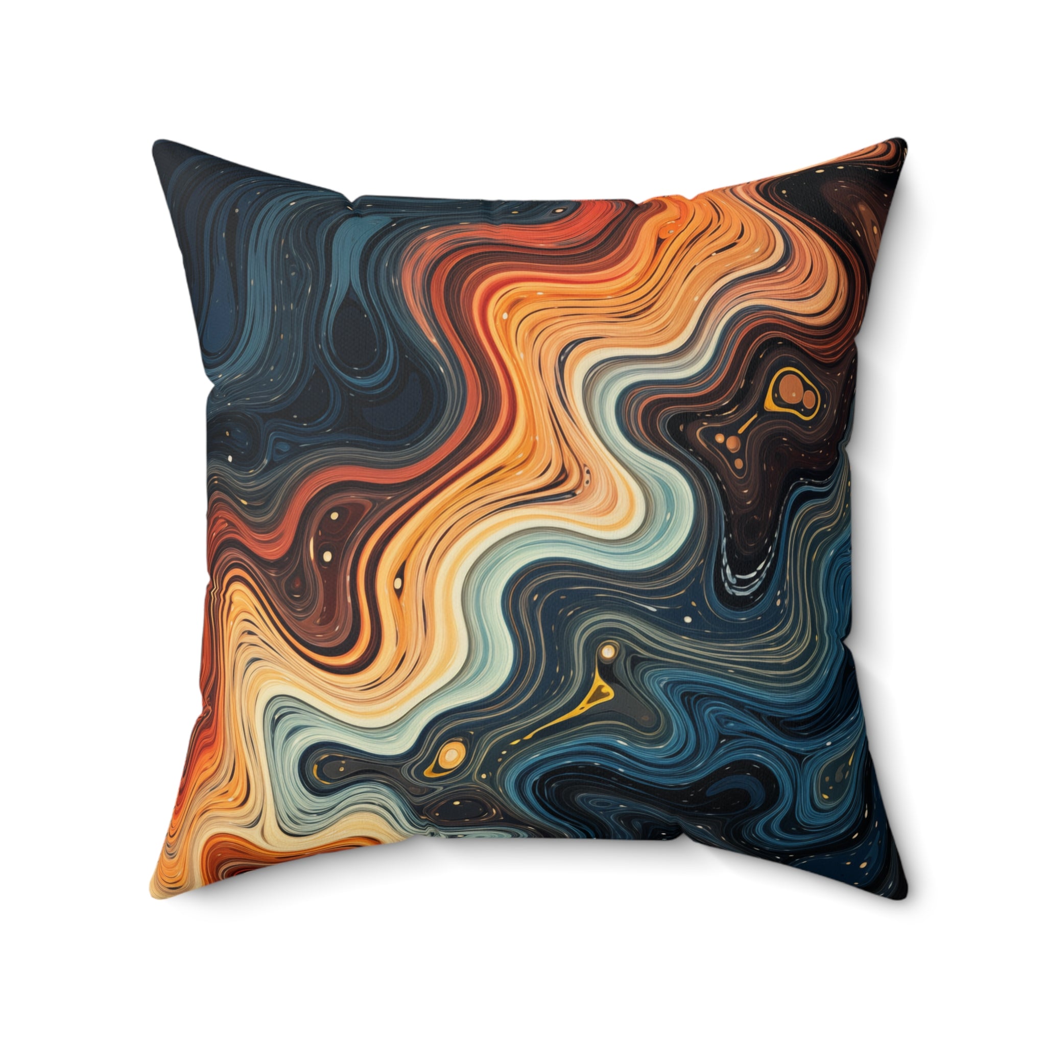 Cosmic Canvas - Square Pillow