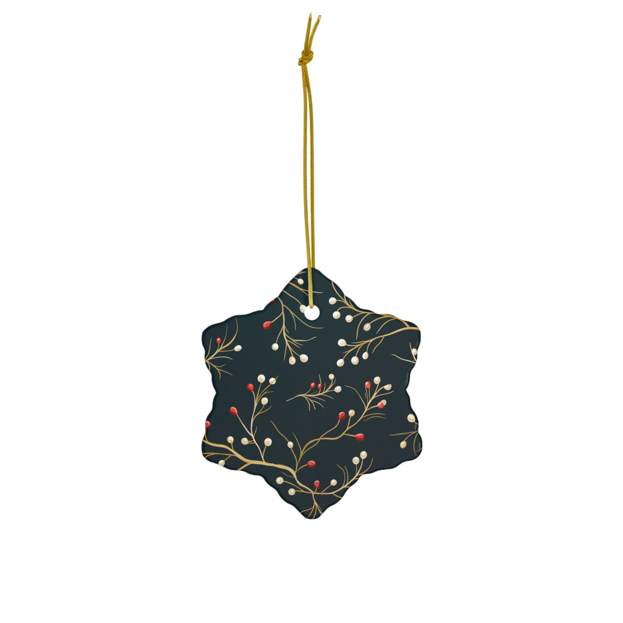 Mistletoe Moods - Ceramic Ornament