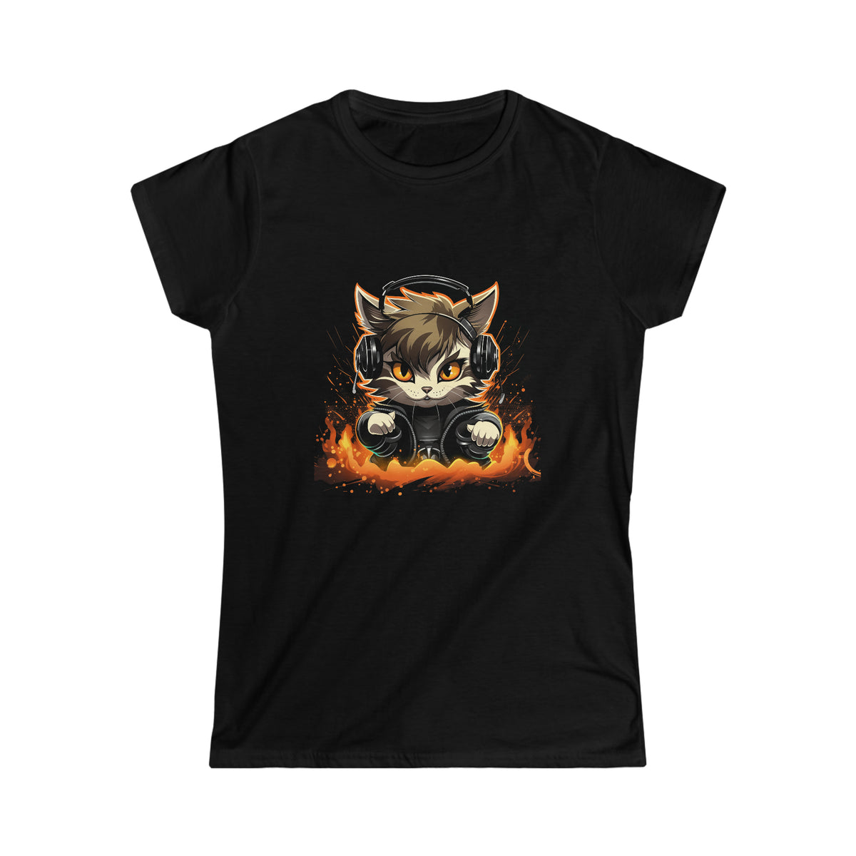 Feline Groove - Women T-Shirt