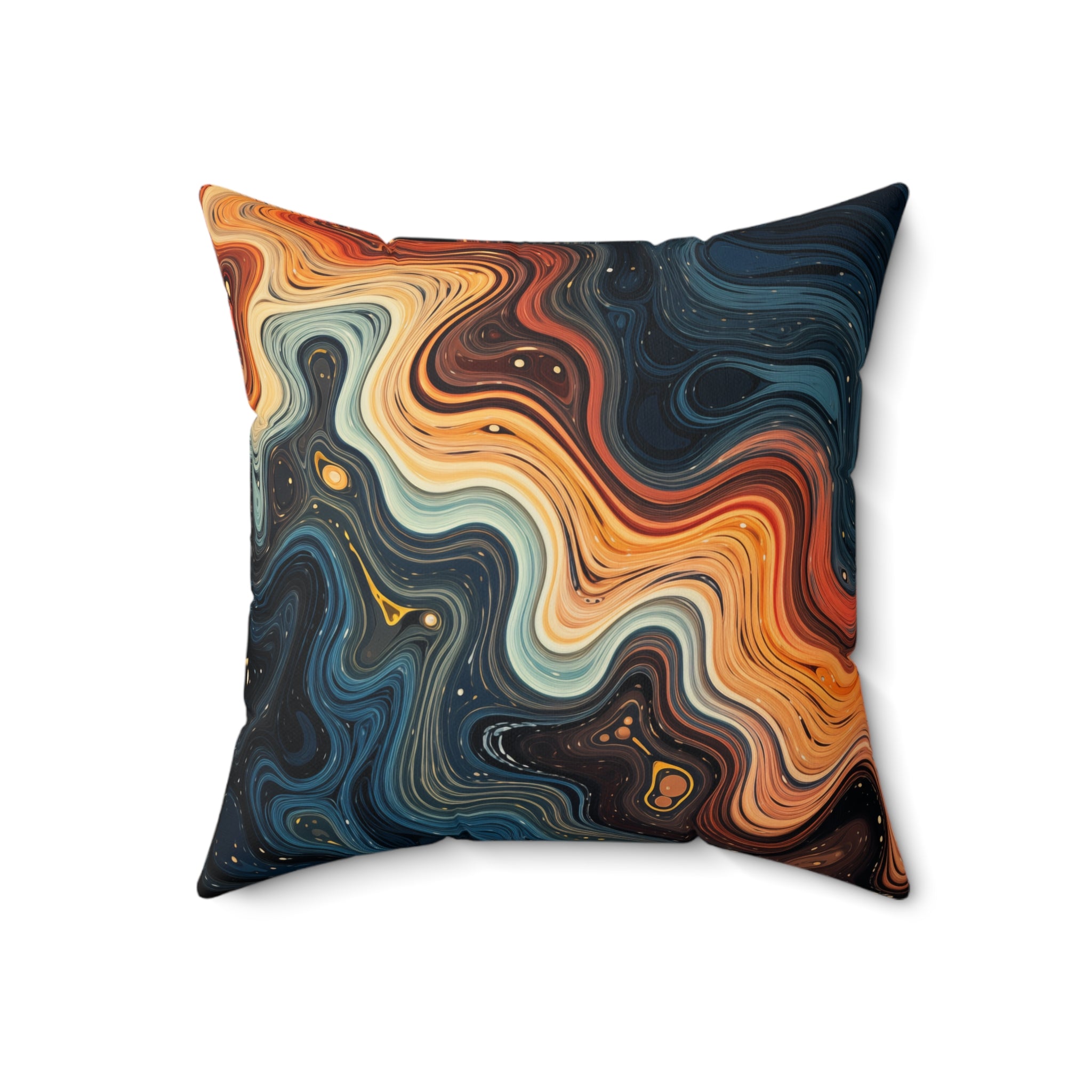 Cosmic Canvas - Square Pillow