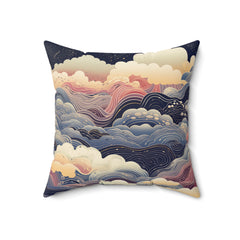 Lunar Landscapes - Square Pillow