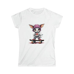 Cool Catboarder - Women T-Shirt