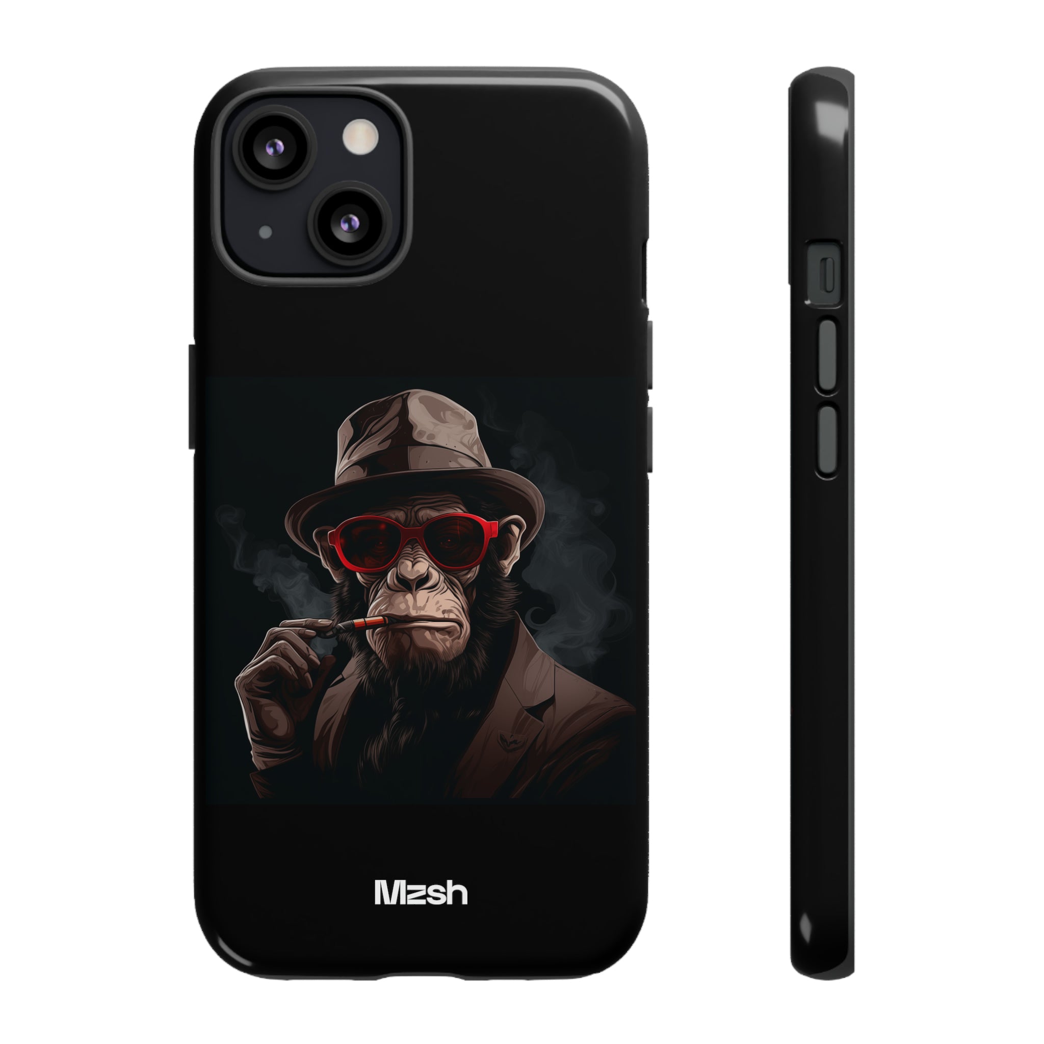 Smoking Monkey - iPhone Case