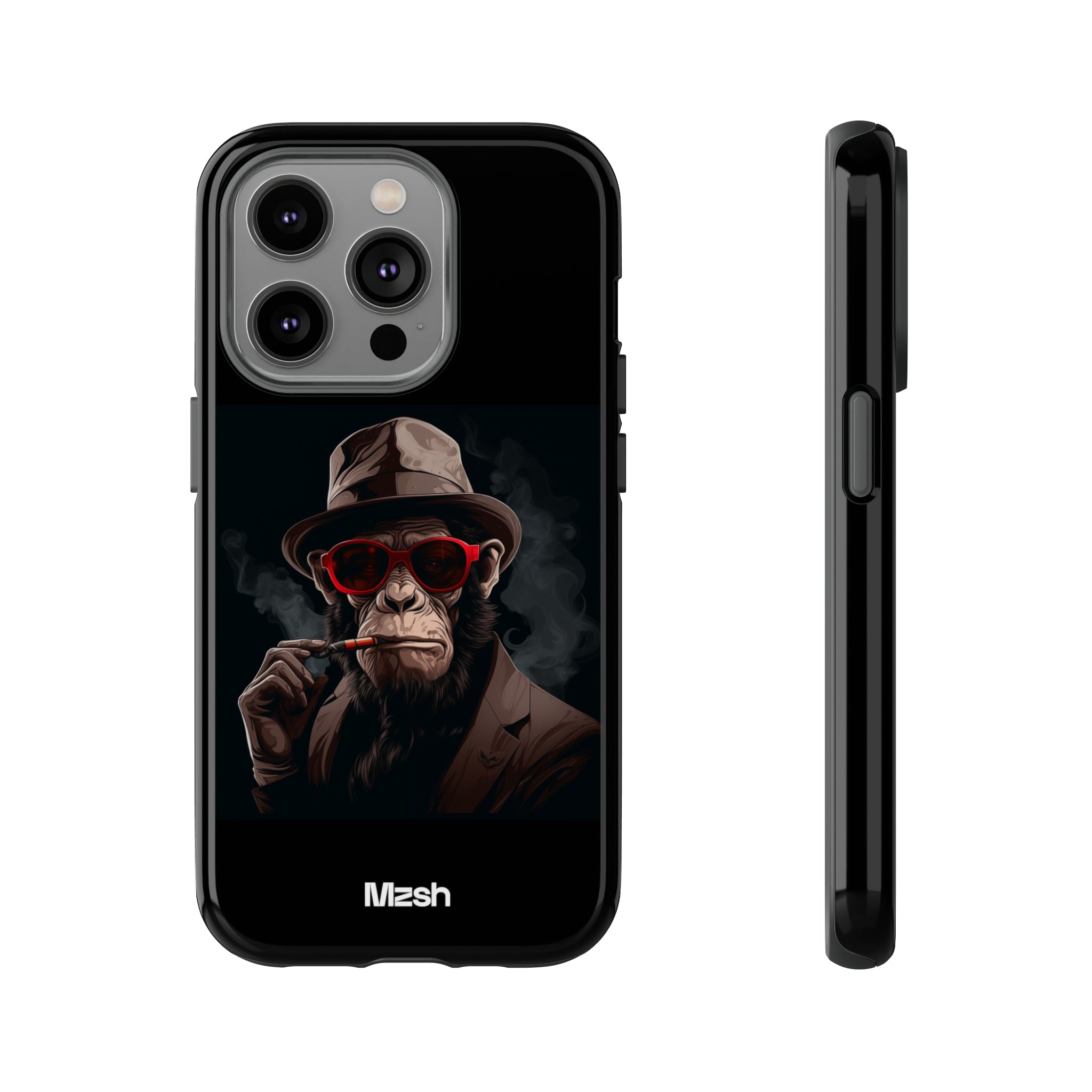 Smoking Monkey - iPhone Case