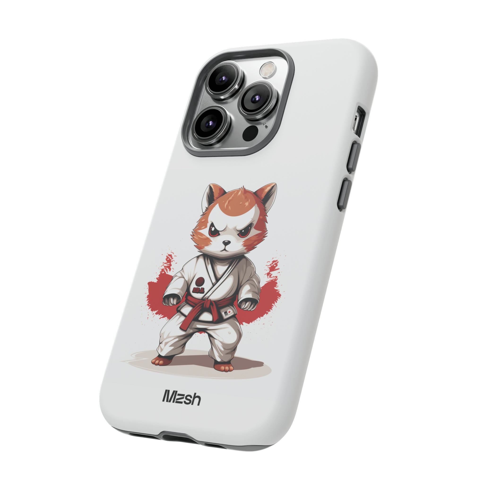 Karate Racoon - iPhone Case