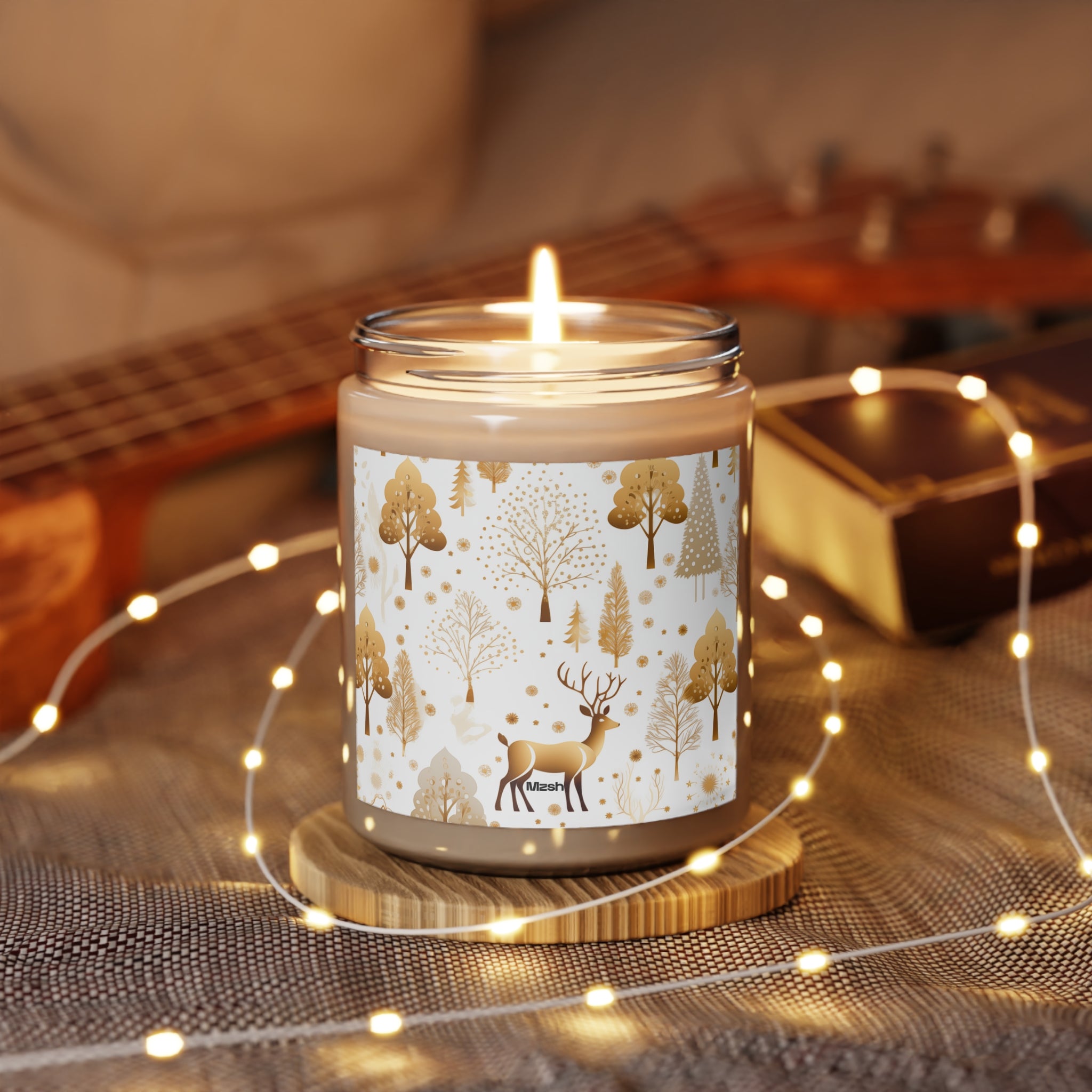 Golden Reindeer - Scented Candle