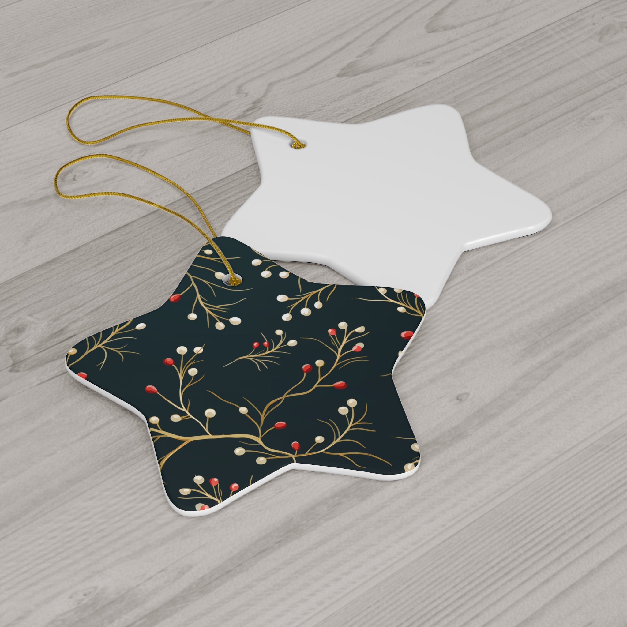 Mistletoe Moods - Ceramic Ornament