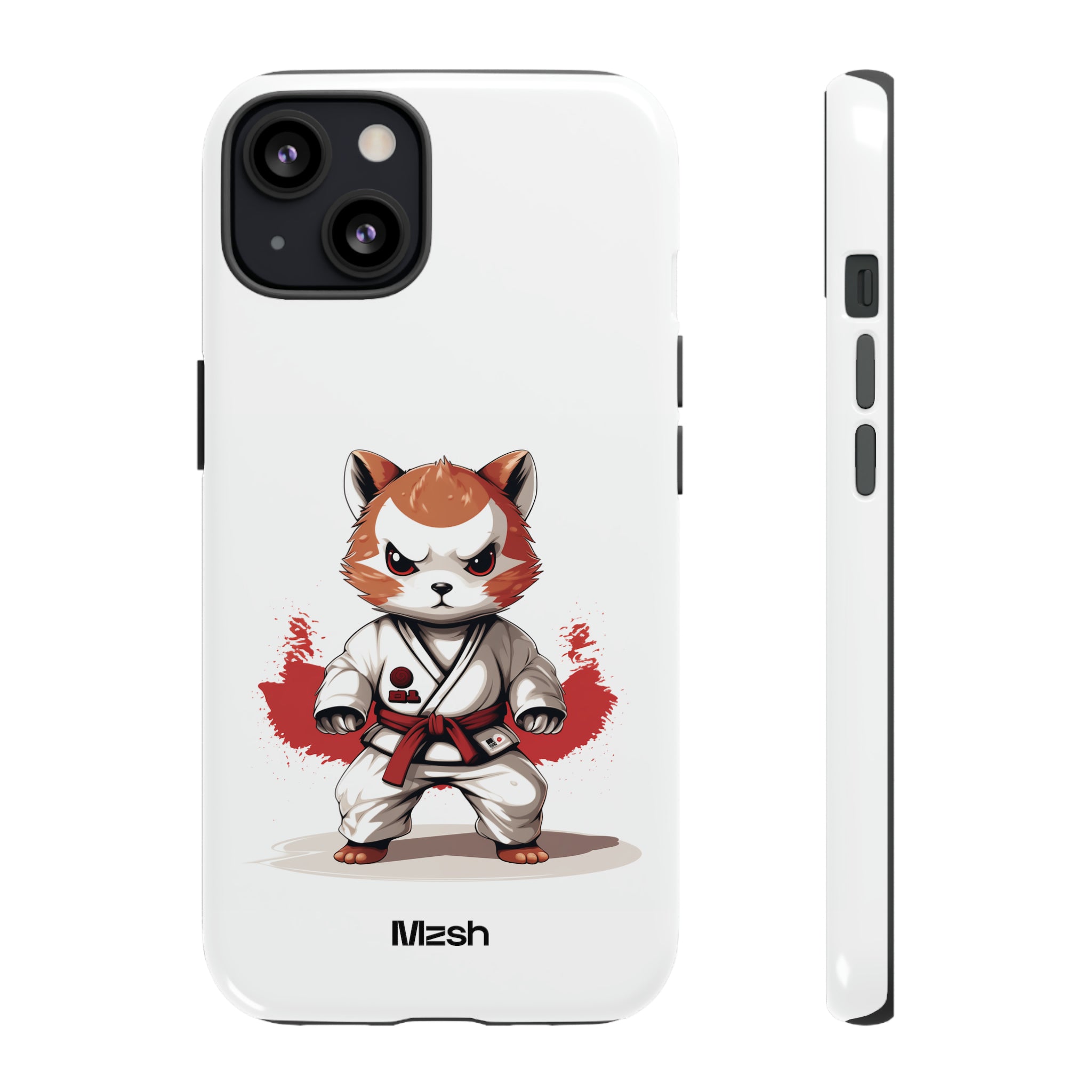 Karate Racoon - iPhone Case