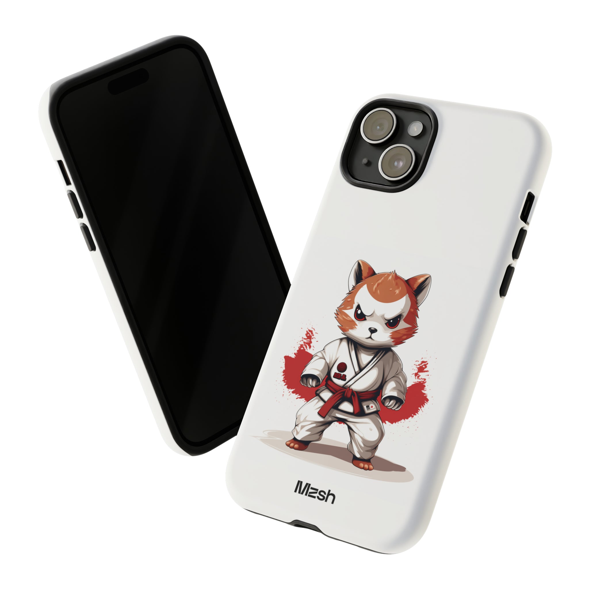 Karate Racoon - iPhone Case