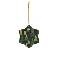 Pine Pattern Plush - Ceramic Ornament